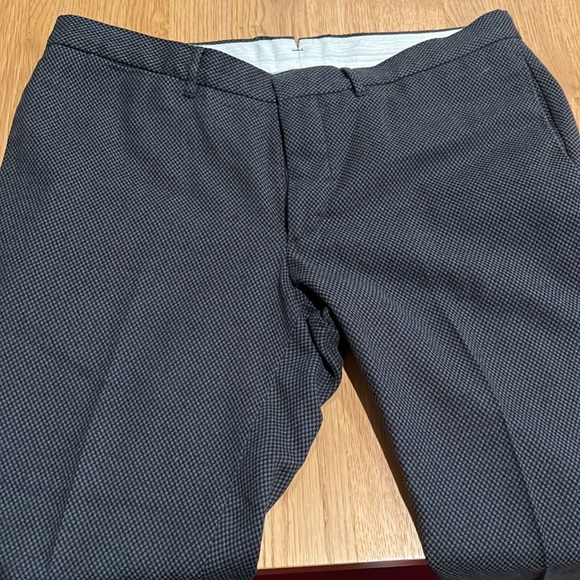 J. Lindberg Wool Blend Dress Pants - Grey & Black Check - 38"X27" - Picture 11 of 13